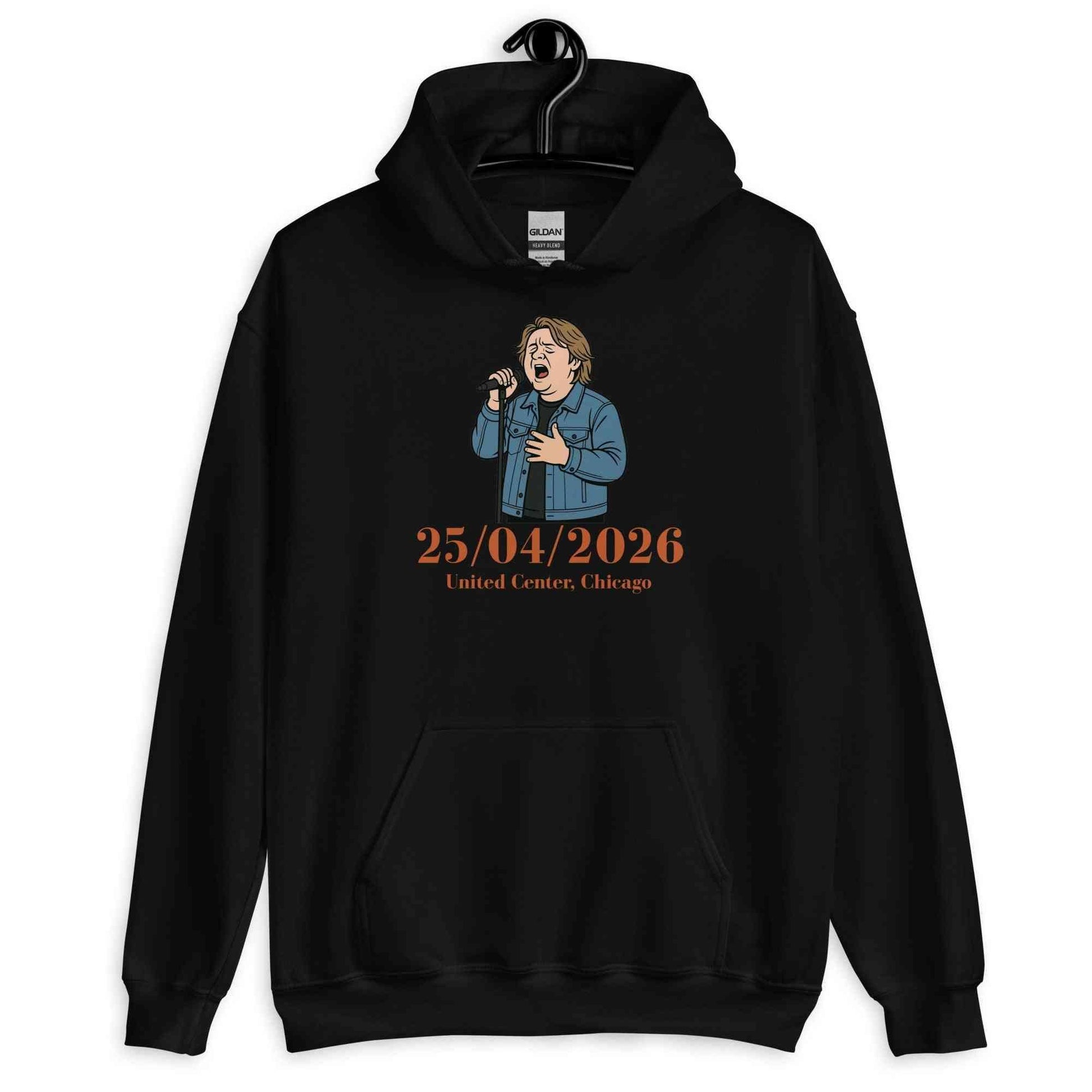 Lewis Capaldi 2026 Tour Hoodie - Black Unisex Sustainable Concert Merch alcyone213k