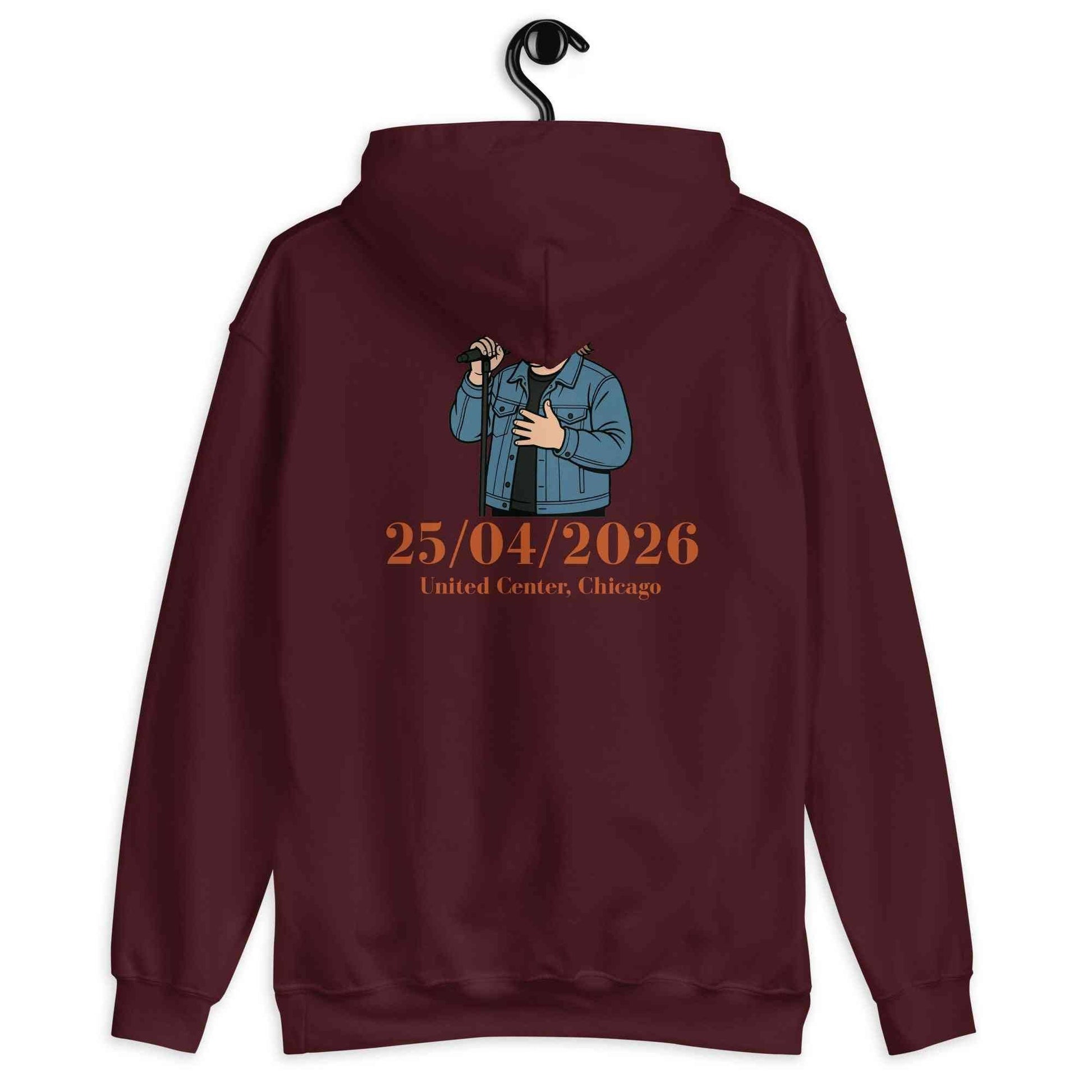 Lewis Capaldi 2026 Tour Hoodie - Black Unisex Sustainable Concert Merch alcyone213k