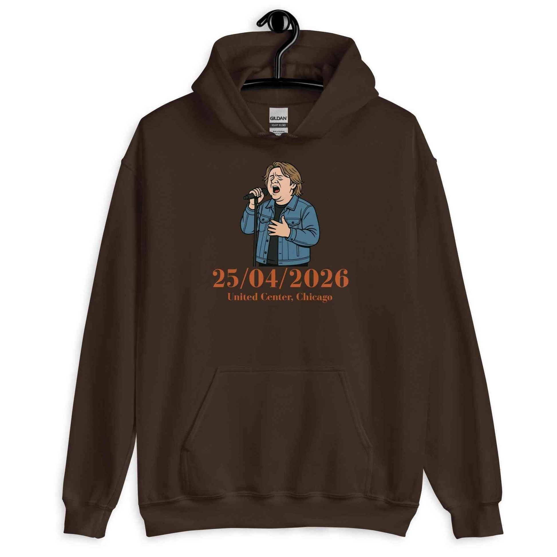 Lewis Capaldi 2026 Tour Hoodie - Black Unisex Sustainable Concert Merch alcyone213k