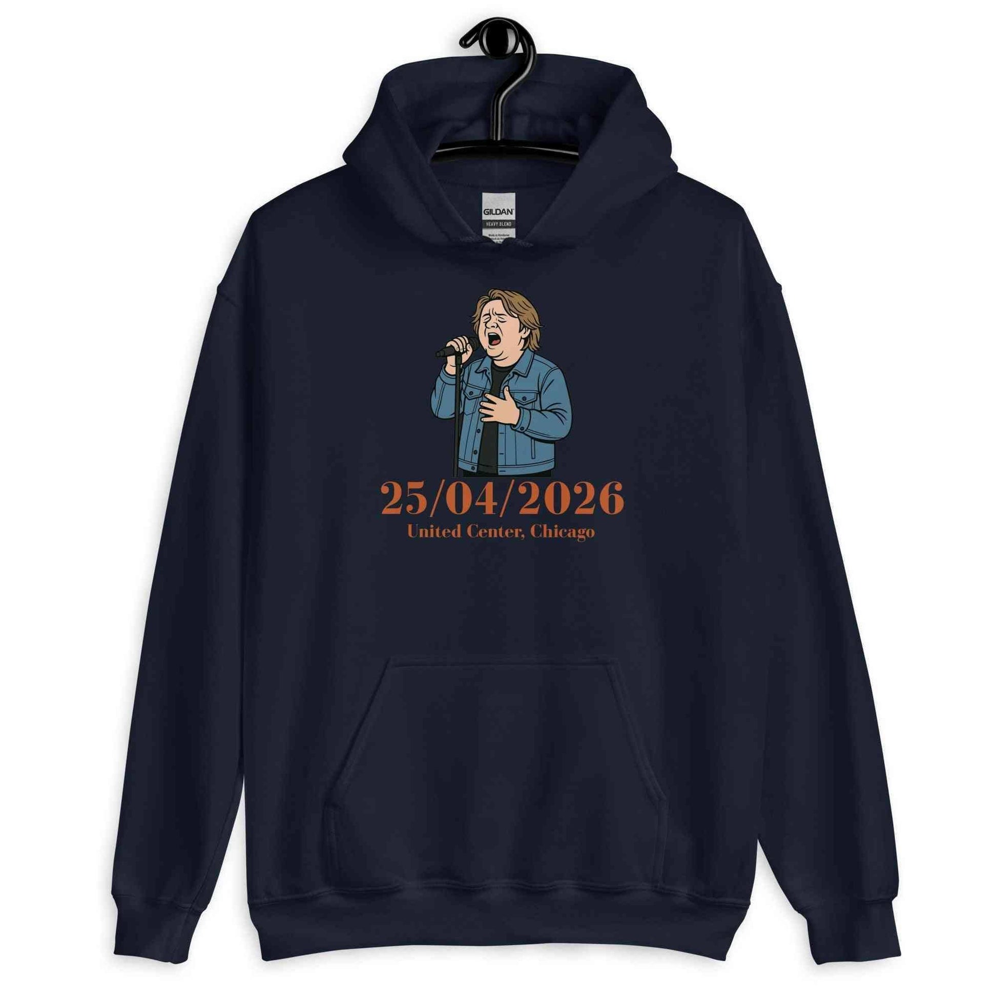 Lewis Capaldi 2026 Tour Hoodie - Black Unisex Sustainable Concert Merch alcyone213k