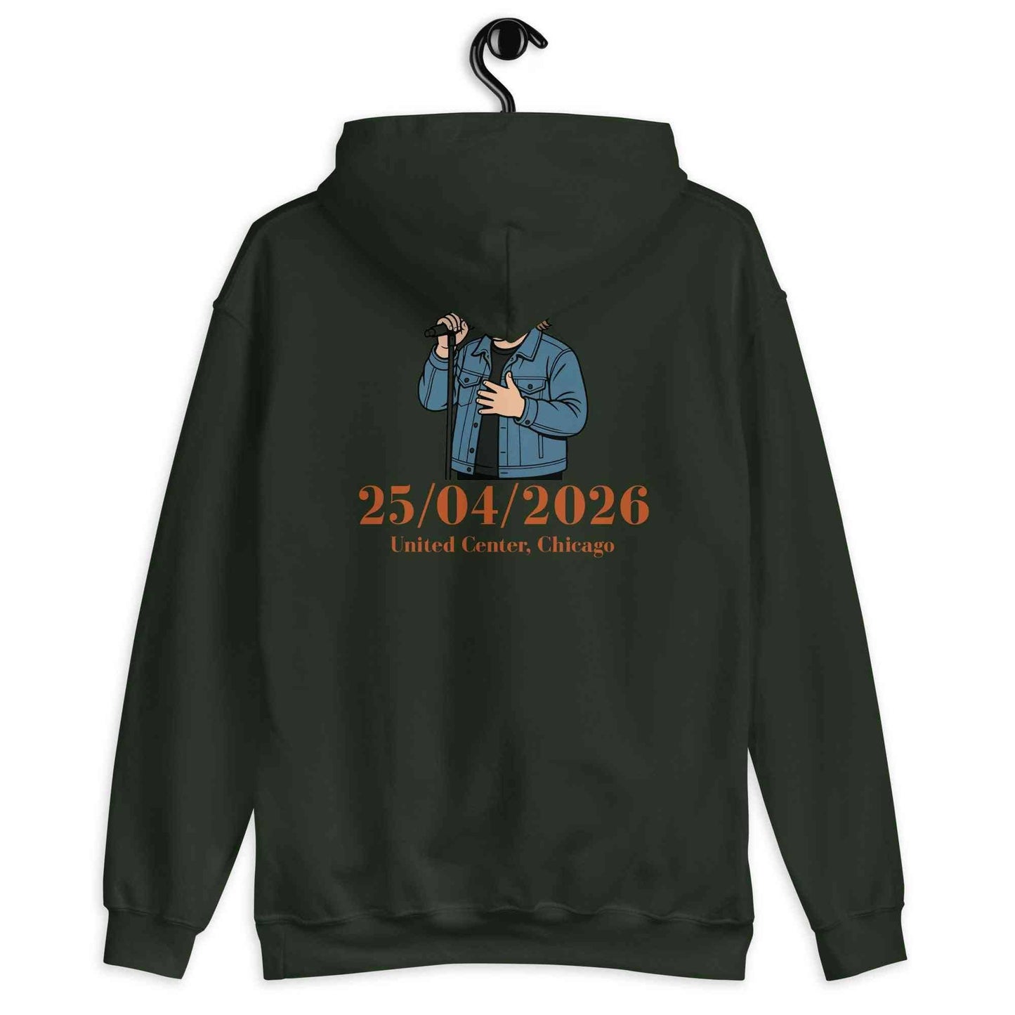 Lewis Capaldi 2026 Tour Hoodie - Black Unisex Sustainable Concert Merch alcyone213k