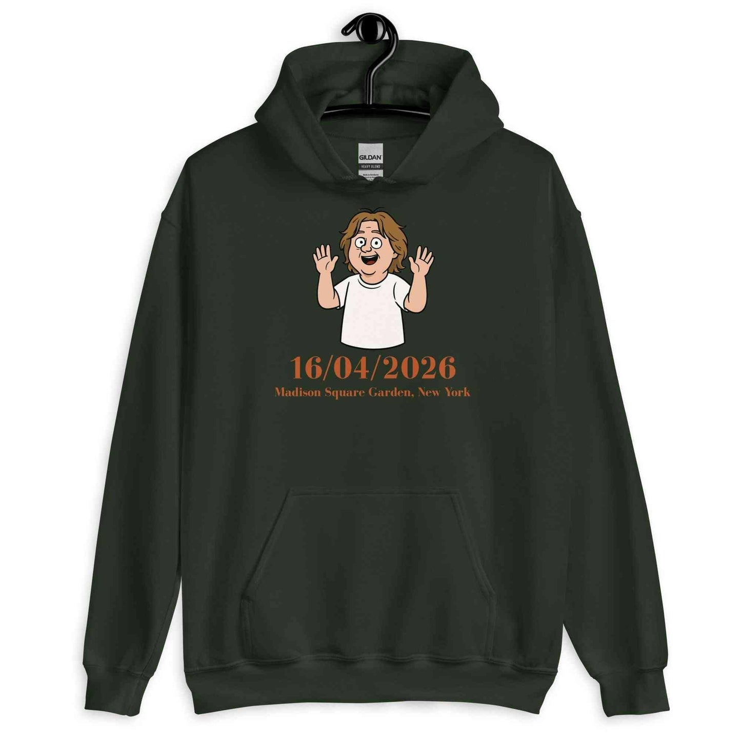 Lewis Capaldi 2026 Tour Hoodie - Unisex Black Cotton Blend alcyone213k