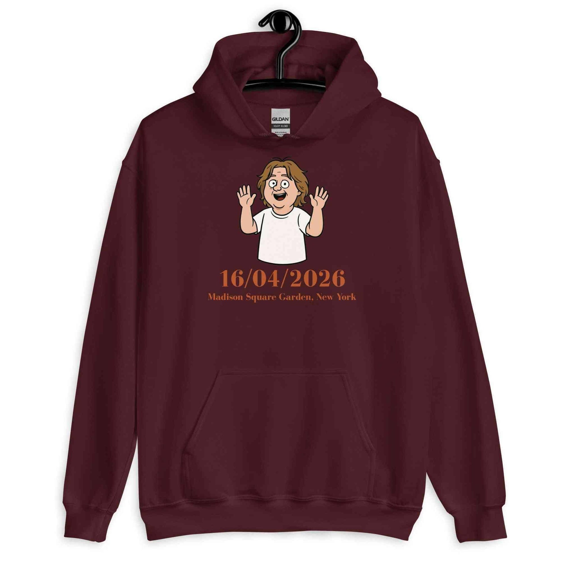 Lewis Capaldi 2026 Tour Hoodie - Unisex Black Cotton Blend alcyone213k