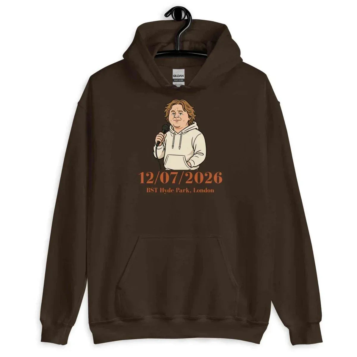 Lewis Capaldi 2026 Tour Hoodie - Unisex Black Sustainable Sweatshirt alcyone213k