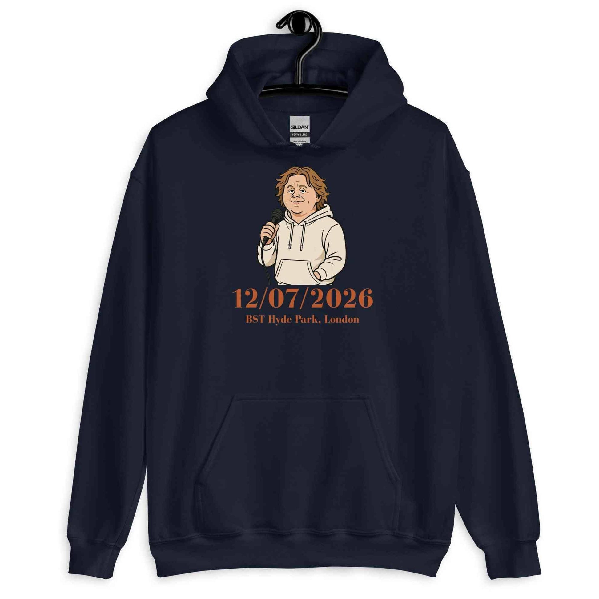 Lewis Capaldi 2026 Tour Hoodie - Unisex Black Sustainable Sweatshirt alcyone213k