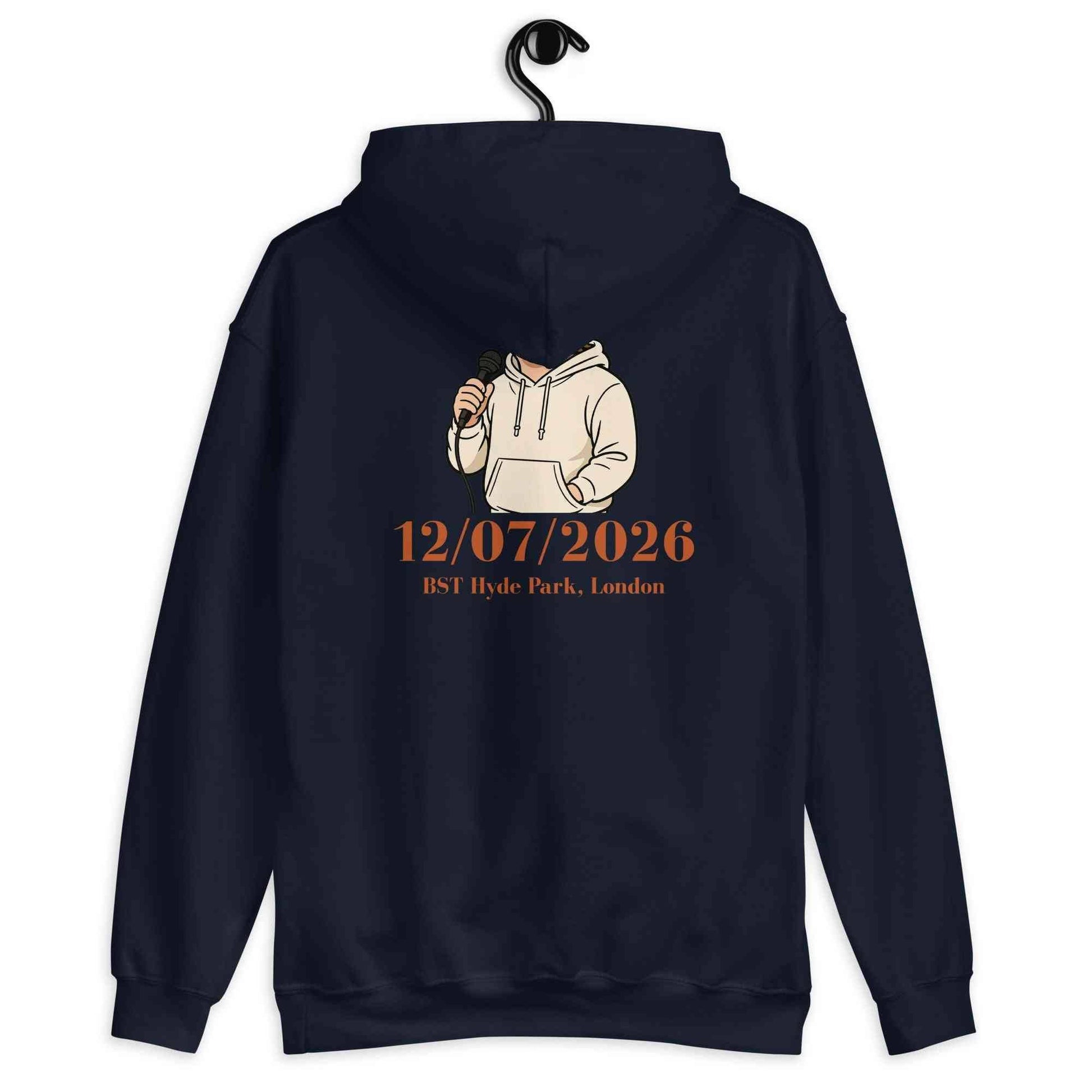 Lewis Capaldi 2026 Tour Hoodie - Unisex Black Sustainable Sweatshirt alcyone213k