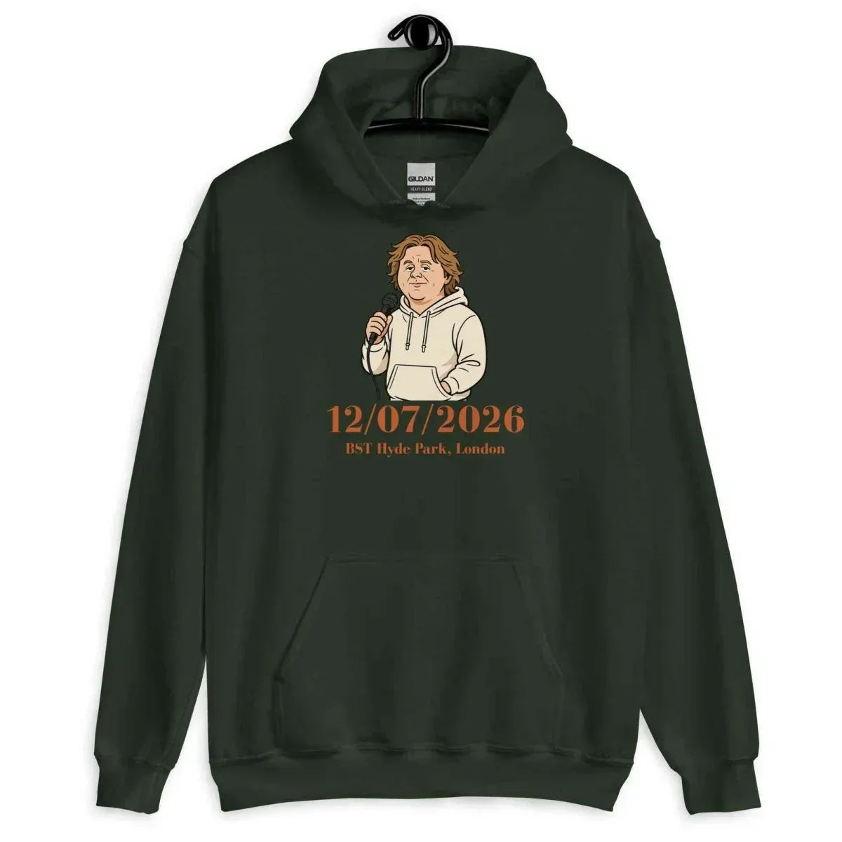 Lewis Capaldi 2026 Tour Hoodie - Unisex Black Sustainable Sweatshirt alcyone213k