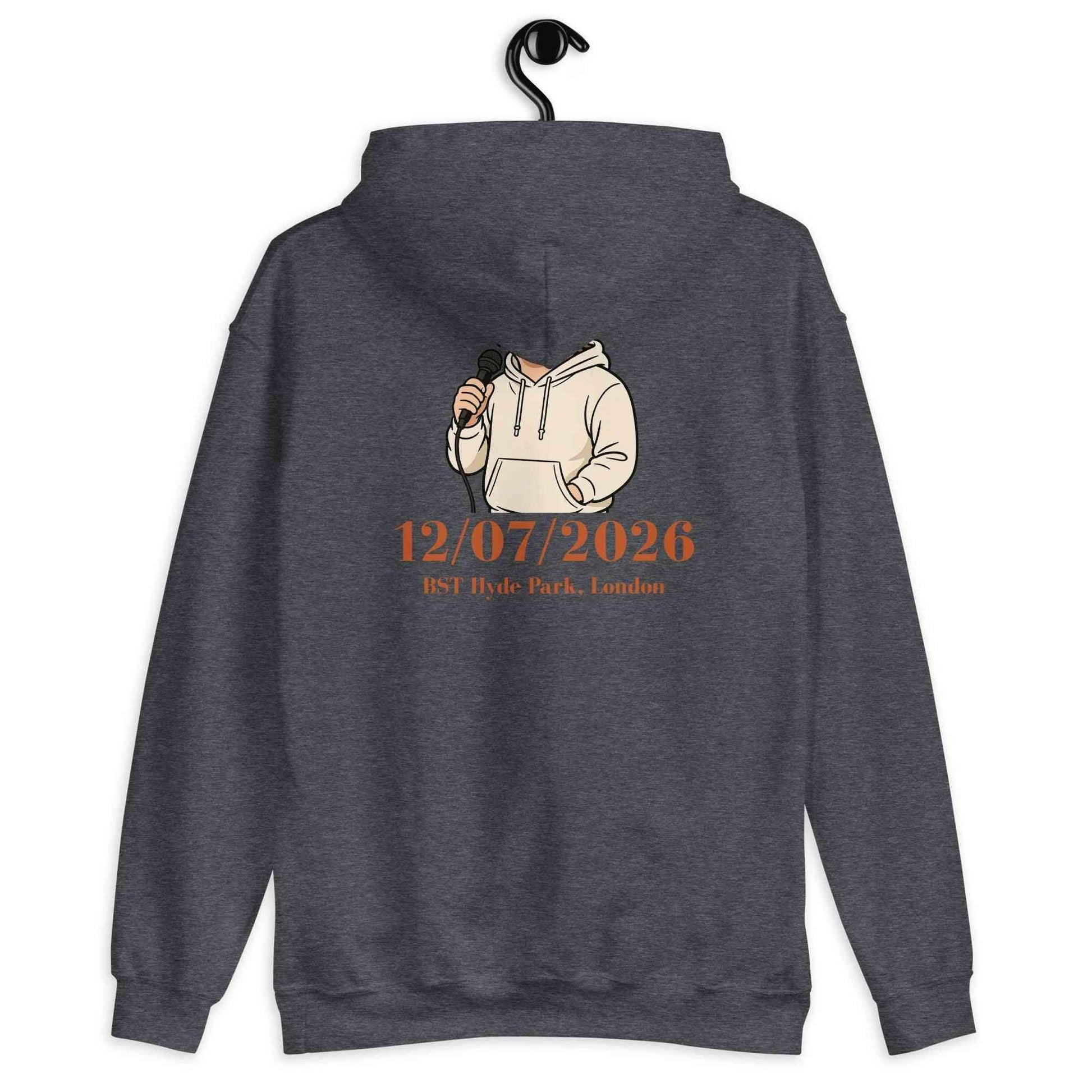 Lewis Capaldi 2026 Tour Hoodie - Unisex Black Sustainable Sweatshirt alcyone213k