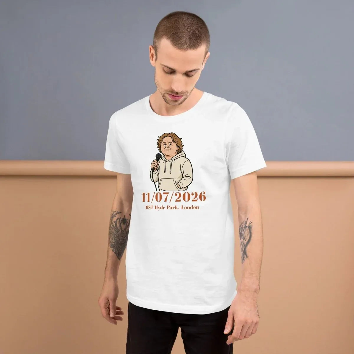 Lewis Capaldi 2026 Tour T-Shirt Unisex - BST Hyde Park Concert Merch alcyone213k