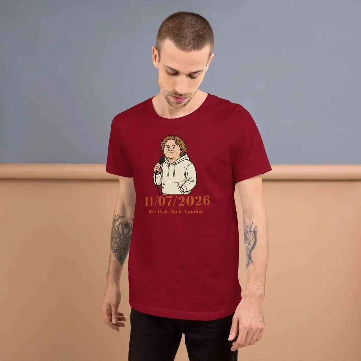 Lewis Capaldi 2026 Tour T-Shirt Unisex - BST Hyde Park Concert Merch alcyone213k