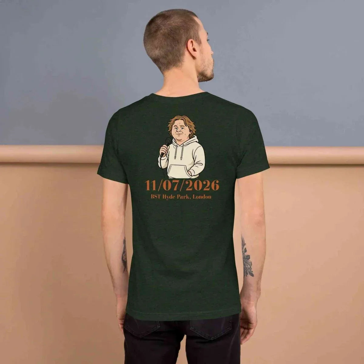 Lewis Capaldi 2026 Tour T-Shirt Unisex - BST Hyde Park Concert Merch alcyone213k
