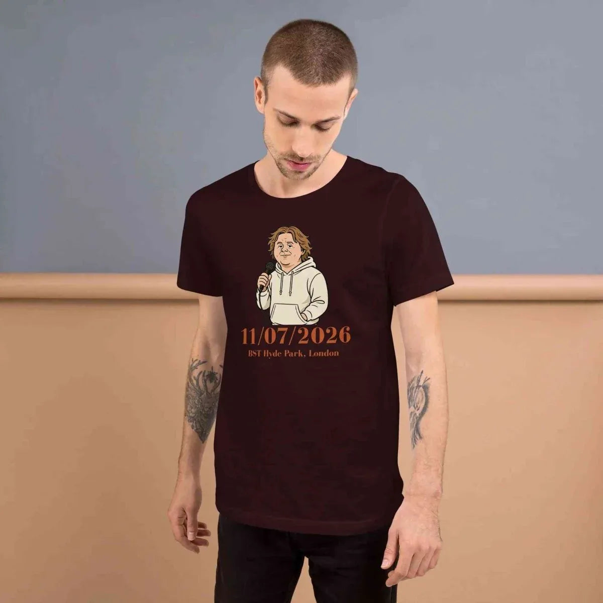 Lewis Capaldi 2026 Tour T-Shirt Unisex - BST Hyde Park Concert Merch alcyone213k