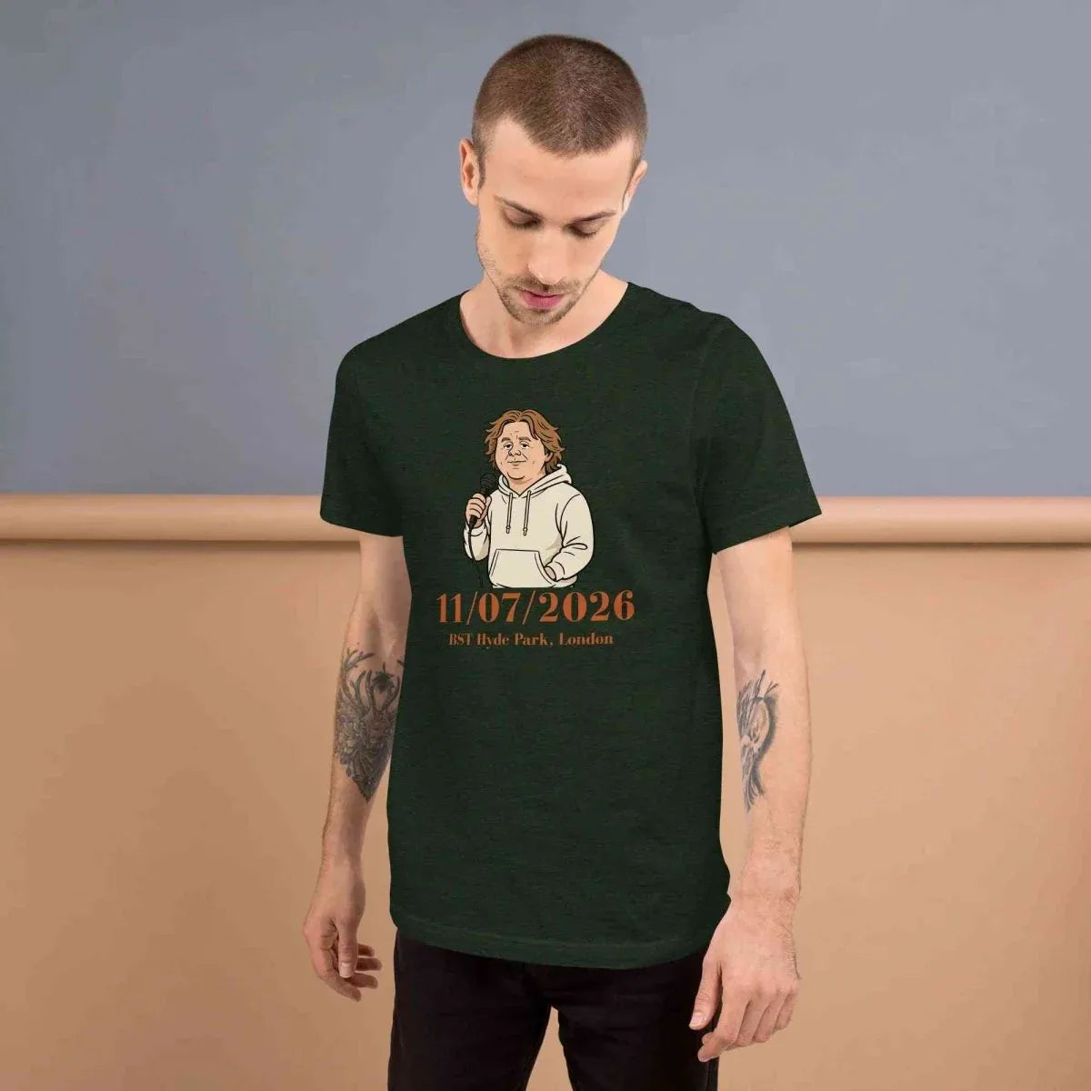 Lewis Capaldi 2026 Tour T-Shirt Unisex - BST Hyde Park Concert Merch alcyone213k