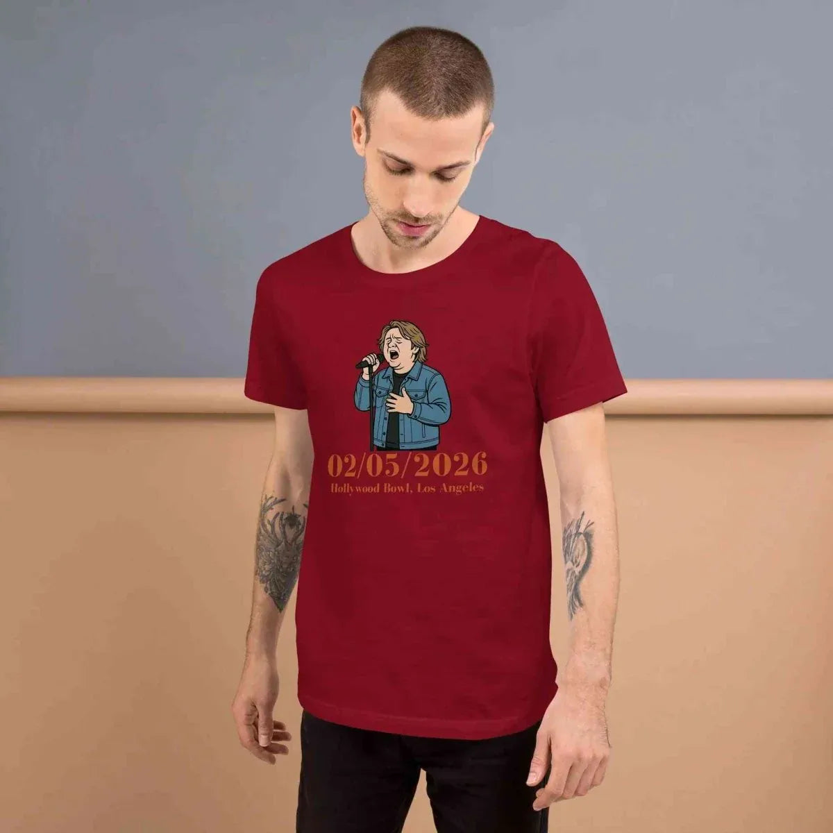 Lewis Capaldi 2026 Tour T-Shirt | Unisex Cotton Concert Apparel alcyone213k