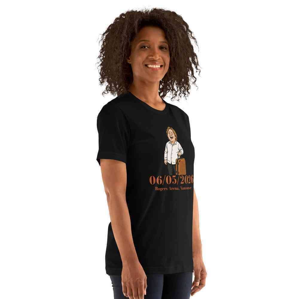 Lewis Capaldi 2026 Tour T-Shirt - Unisex Cotton Tee - Black alcyone213k