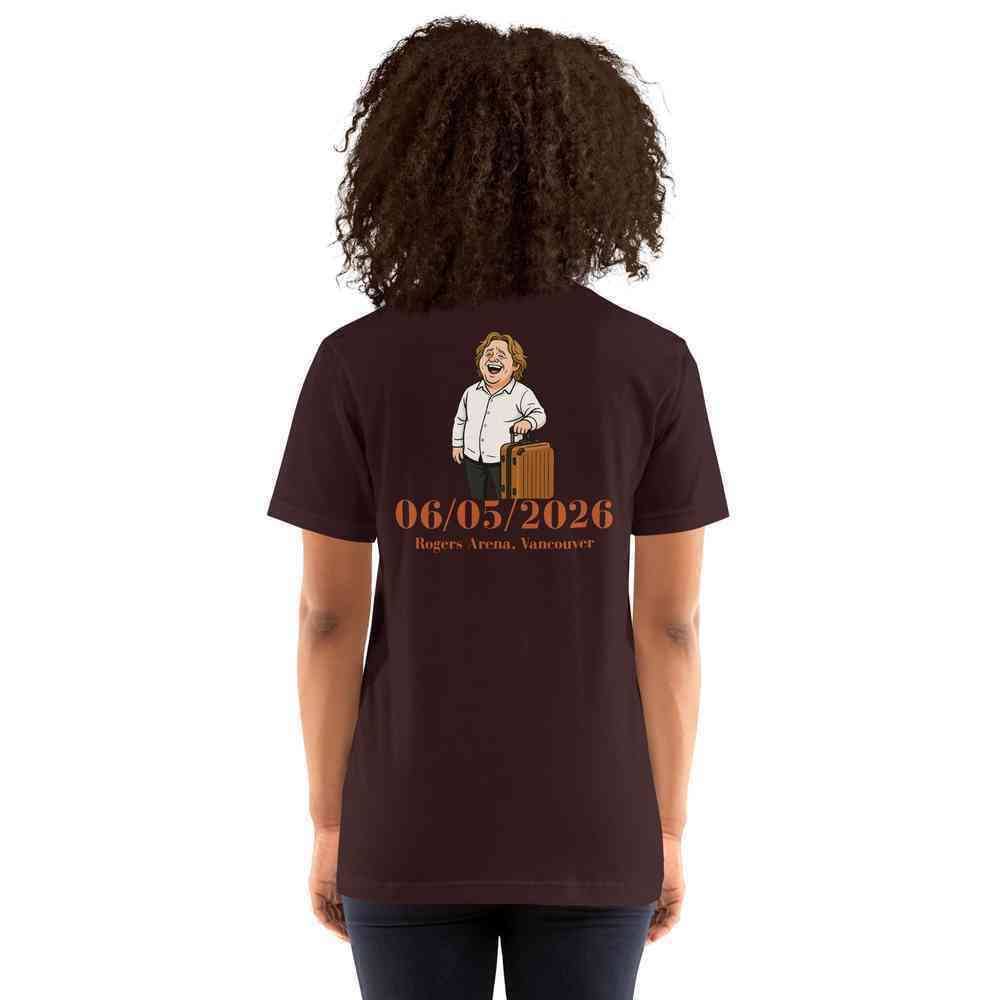 Lewis Capaldi 2026 Tour T-Shirt - Unisex Cotton Tee - Black alcyone213k