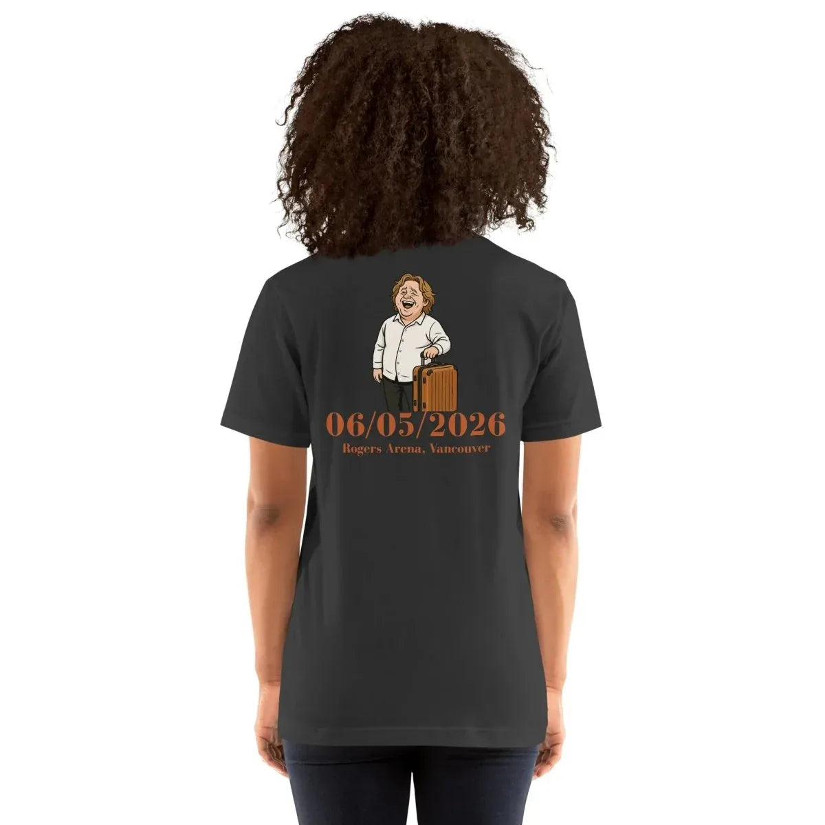 Lewis Capaldi 2026 Tour T-Shirt - Unisex Cotton Tee - Black alcyone213k