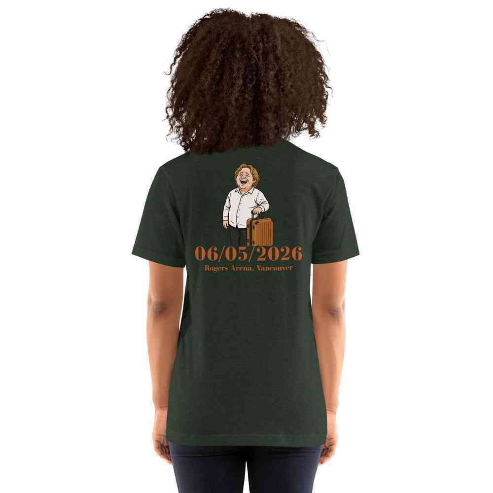 Lewis Capaldi 2026 Tour T-Shirt - Unisex Cotton Tee - Black alcyone213k