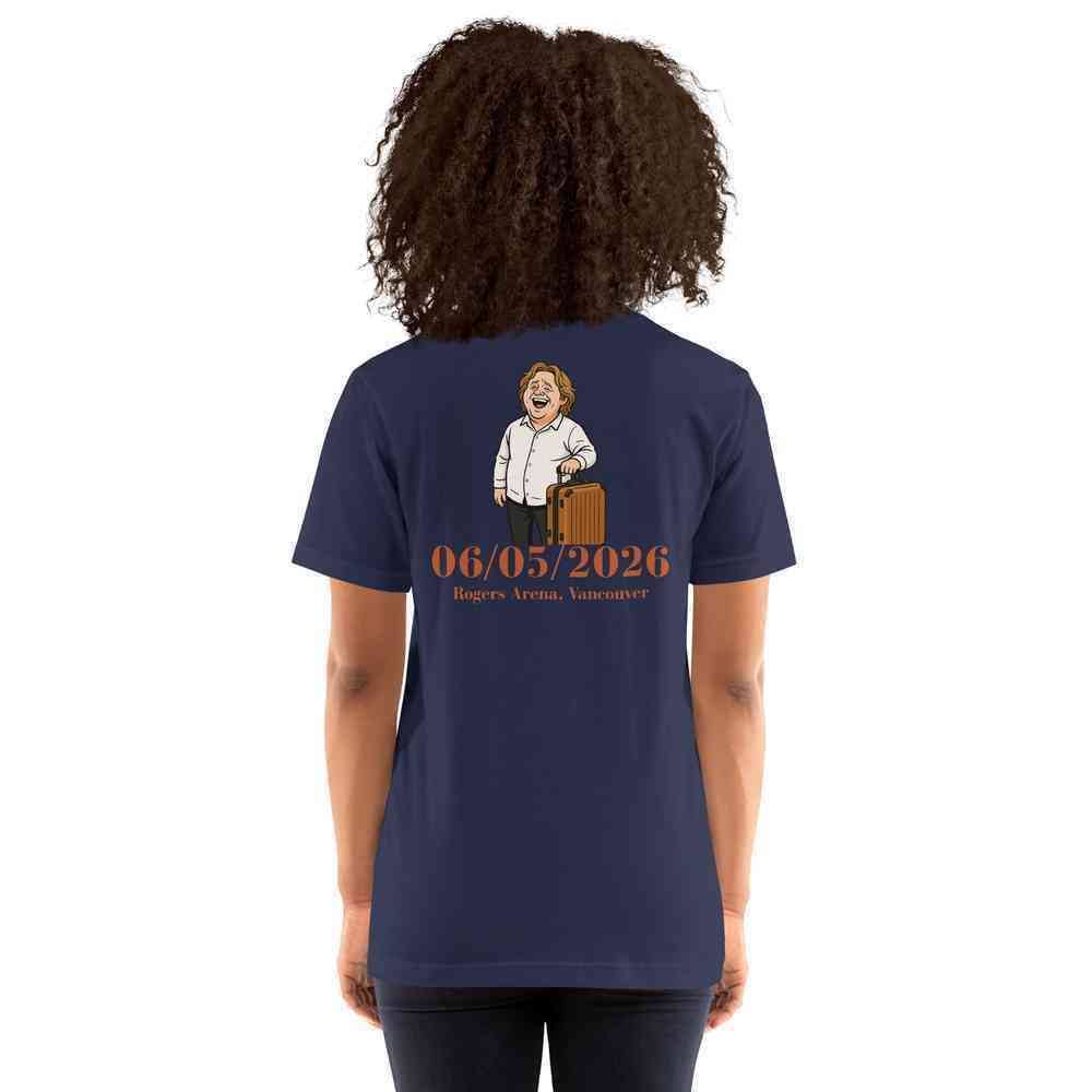 Lewis Capaldi 2026 Tour T-Shirt - Unisex Cotton Tee - Black alcyone213k