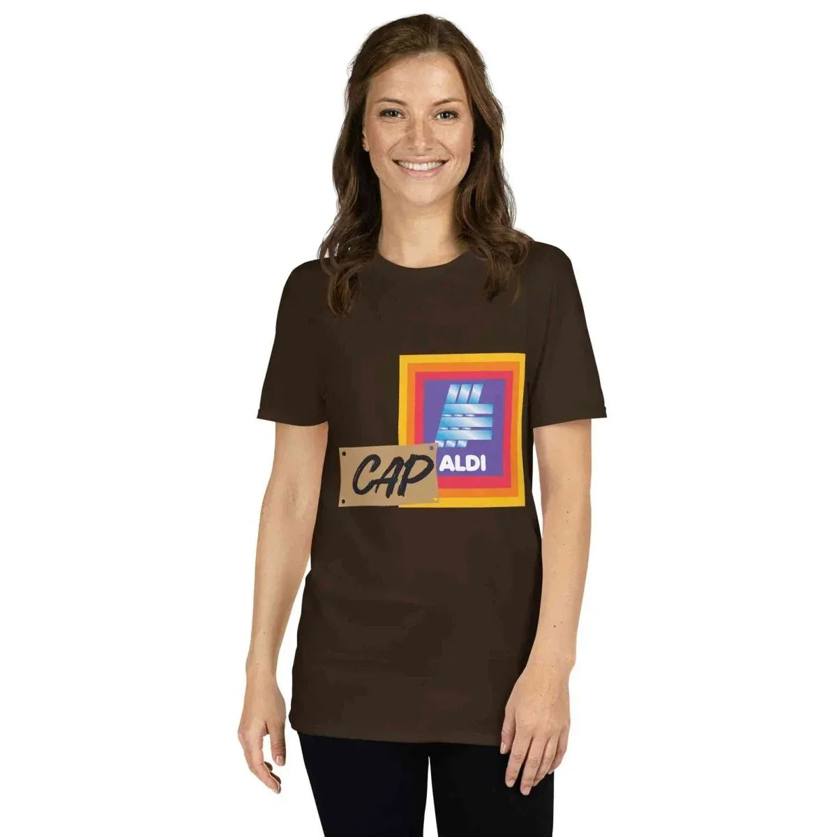 Lewis Capaldi Aldi Graphic T-Shirt | Unisex Cotton Fan Tee - Capaldi on a Aldi alcyone213k