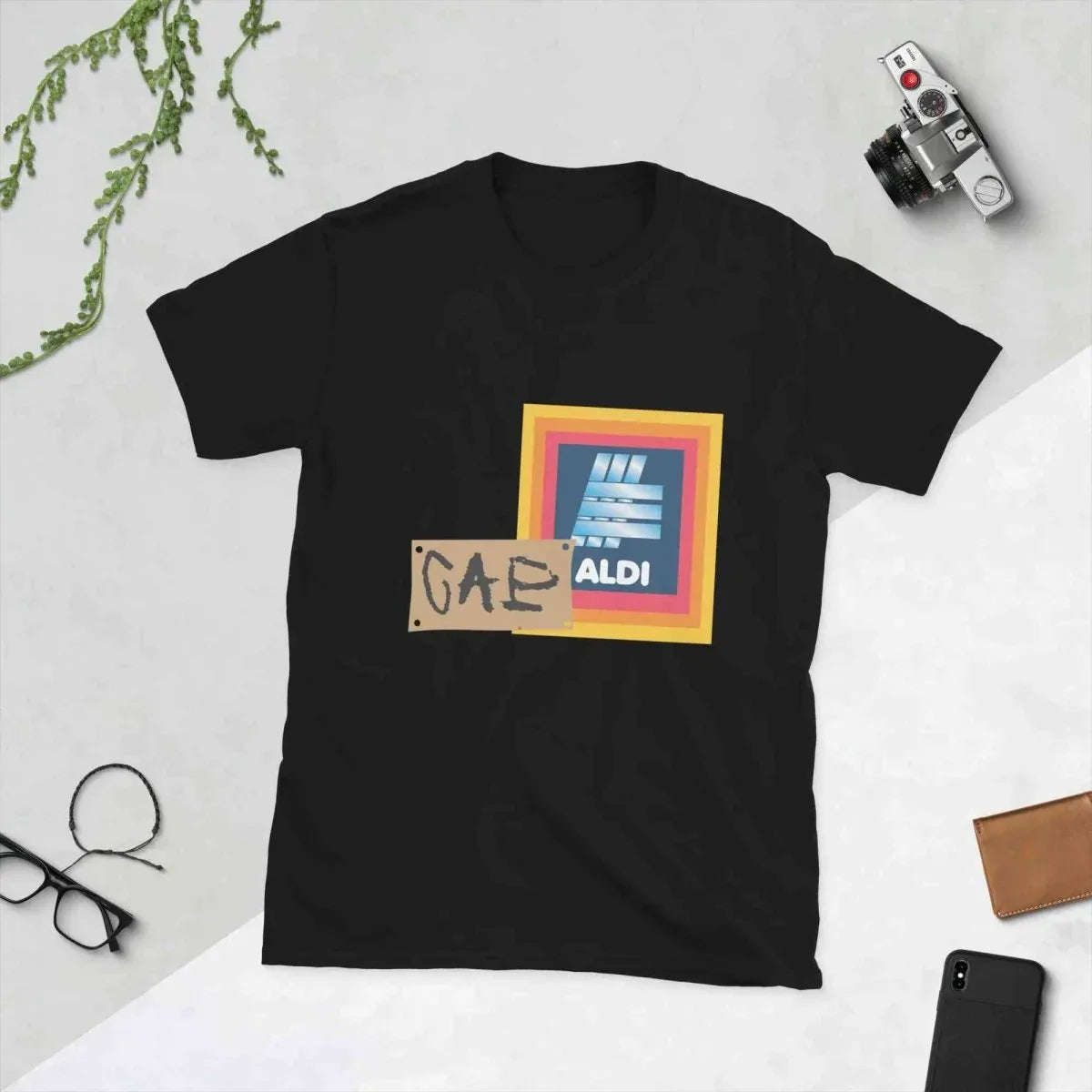 Lewis Capaldi "Capaldi On A Aldi" Cotton T-Shirt | Unisex alcyone213k