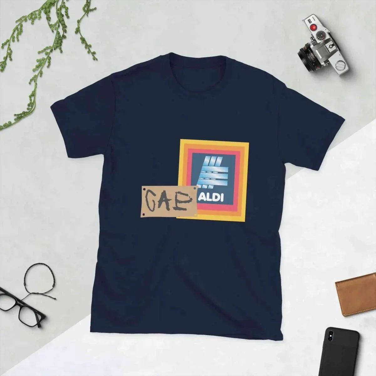 Lewis Capaldi "Capaldi On A Aldi" Cotton T-Shirt | Unisex alcyone213k