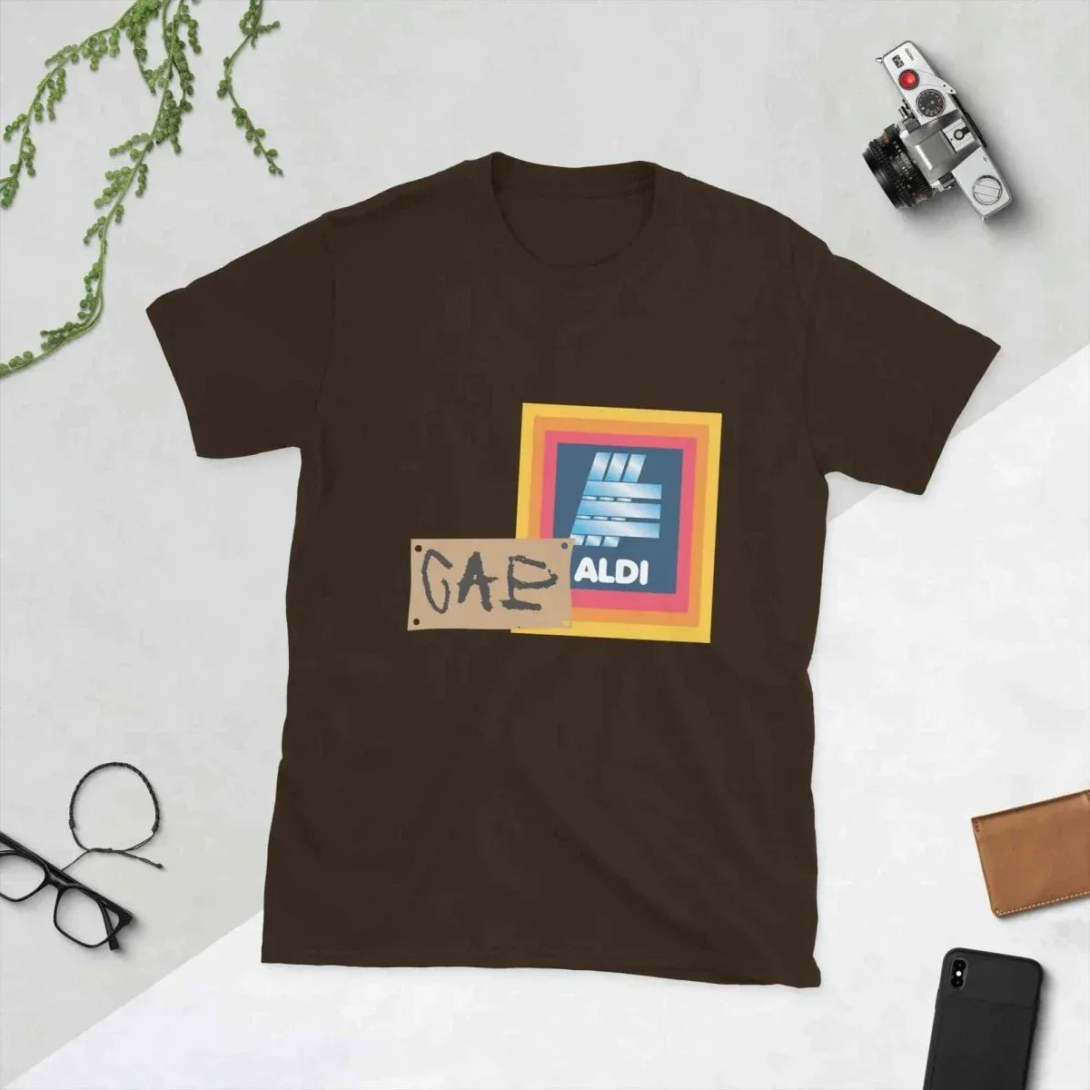 Lewis Capaldi "Capaldi On A Aldi" Cotton T-Shirt | Unisex alcyone213k