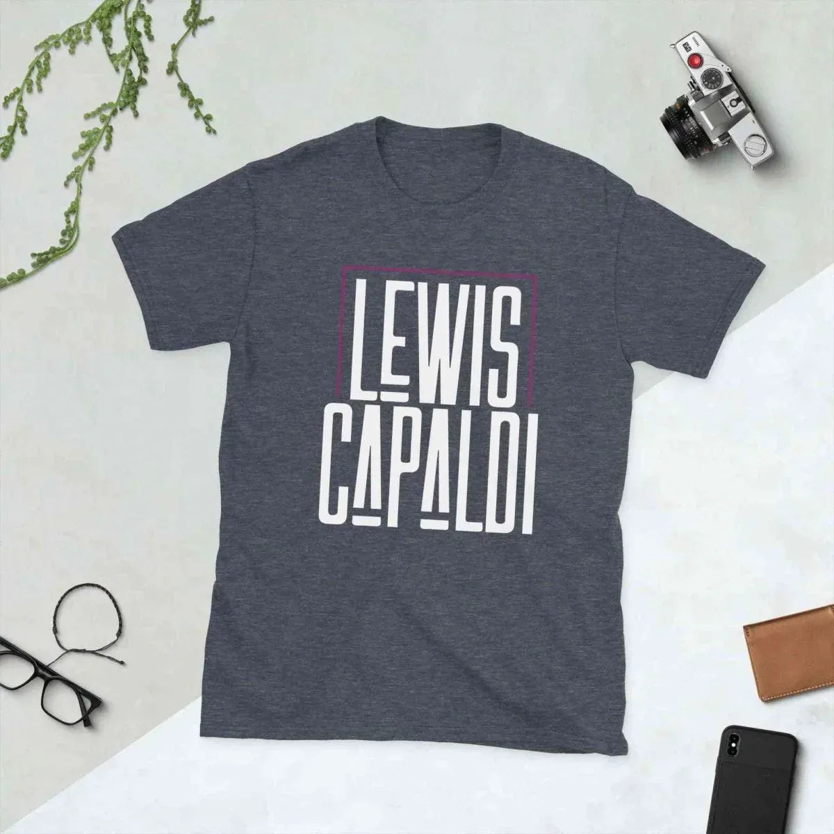 Lewis Capaldi Capaldi and Co Unisex T-Shirt | Soft Cotton Black Tee for Fans alcyone213k