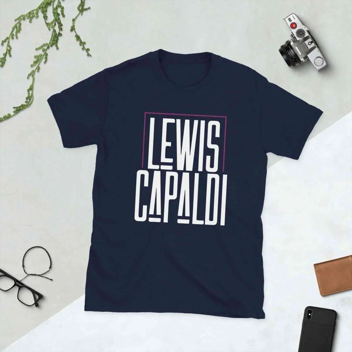 Lewis Capaldi Capaldi and Co Unisex T-Shirt | Soft Cotton Black Tee for Fans alcyone213k