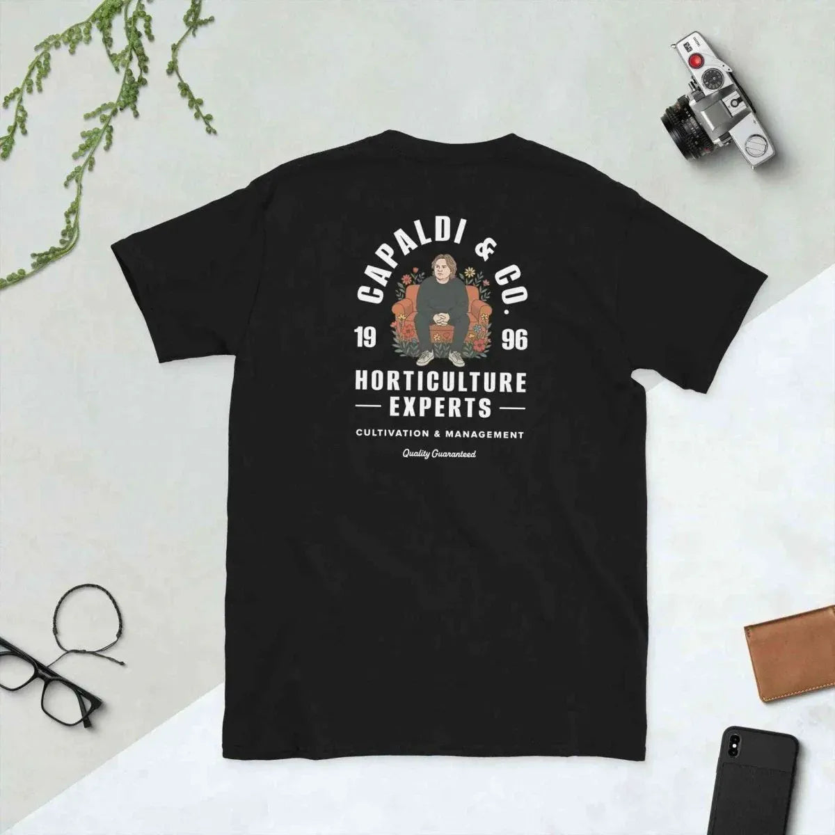 Lewis Capaldi Capaldi and Co Unisex T-Shirt | Soft Cotton Black Tee for Fans alcyone213k