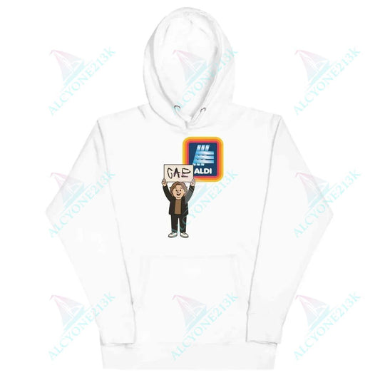 Lewis Capaldi Eco-Friendly Unisex Hoodie | Stylish Music Merchandise for True Fans - Capaldi on a Aldi alcyone213k