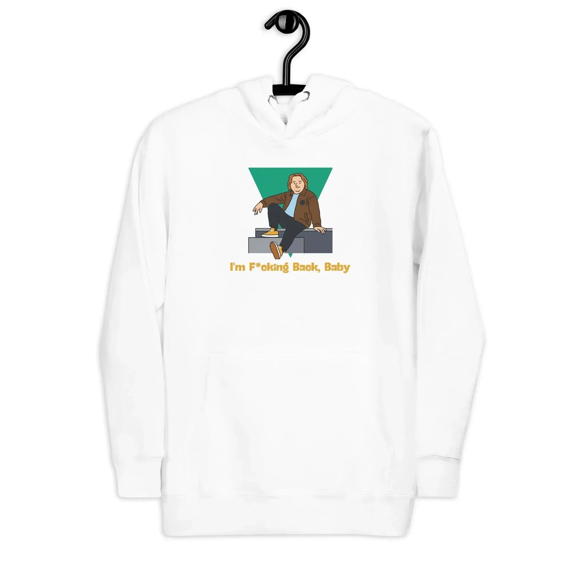 Lewis Capaldi Fan Merchandise: Unisex Hoodie with Bold 'I'm Back' Design for Music Lovers alcyone213k