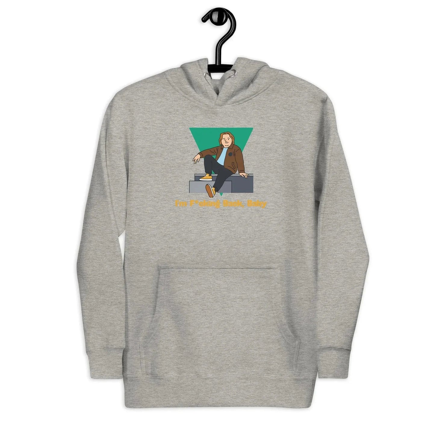 Lewis Capaldi Fan Merchandise: Unisex Hoodie with Bold 'I'm Back' Design for Music Lovers alcyone213k