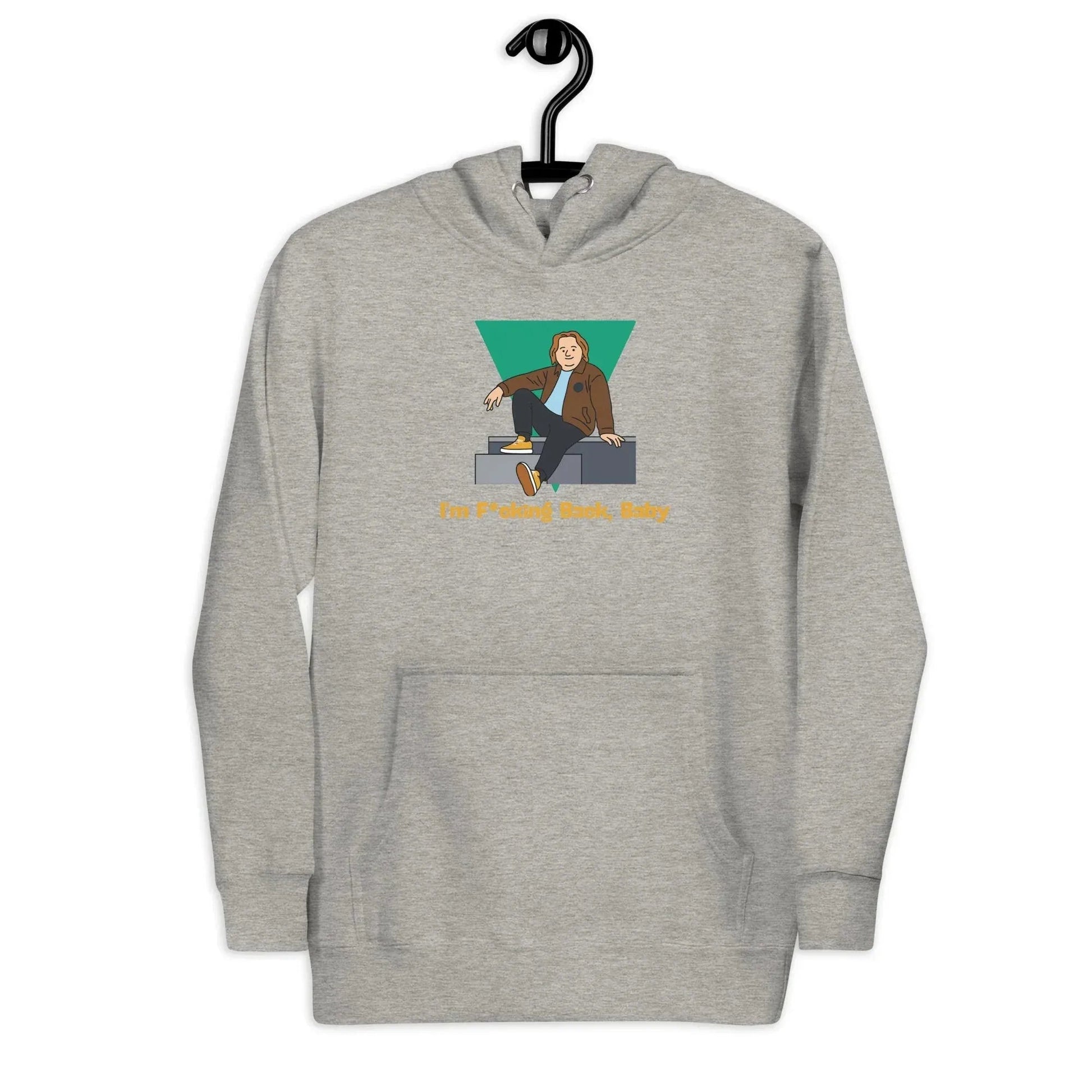 Lewis Capaldi Fan Merchandise: Unisex Hoodie with Bold 'I'm Back' Design for Music Lovers alcyone213k