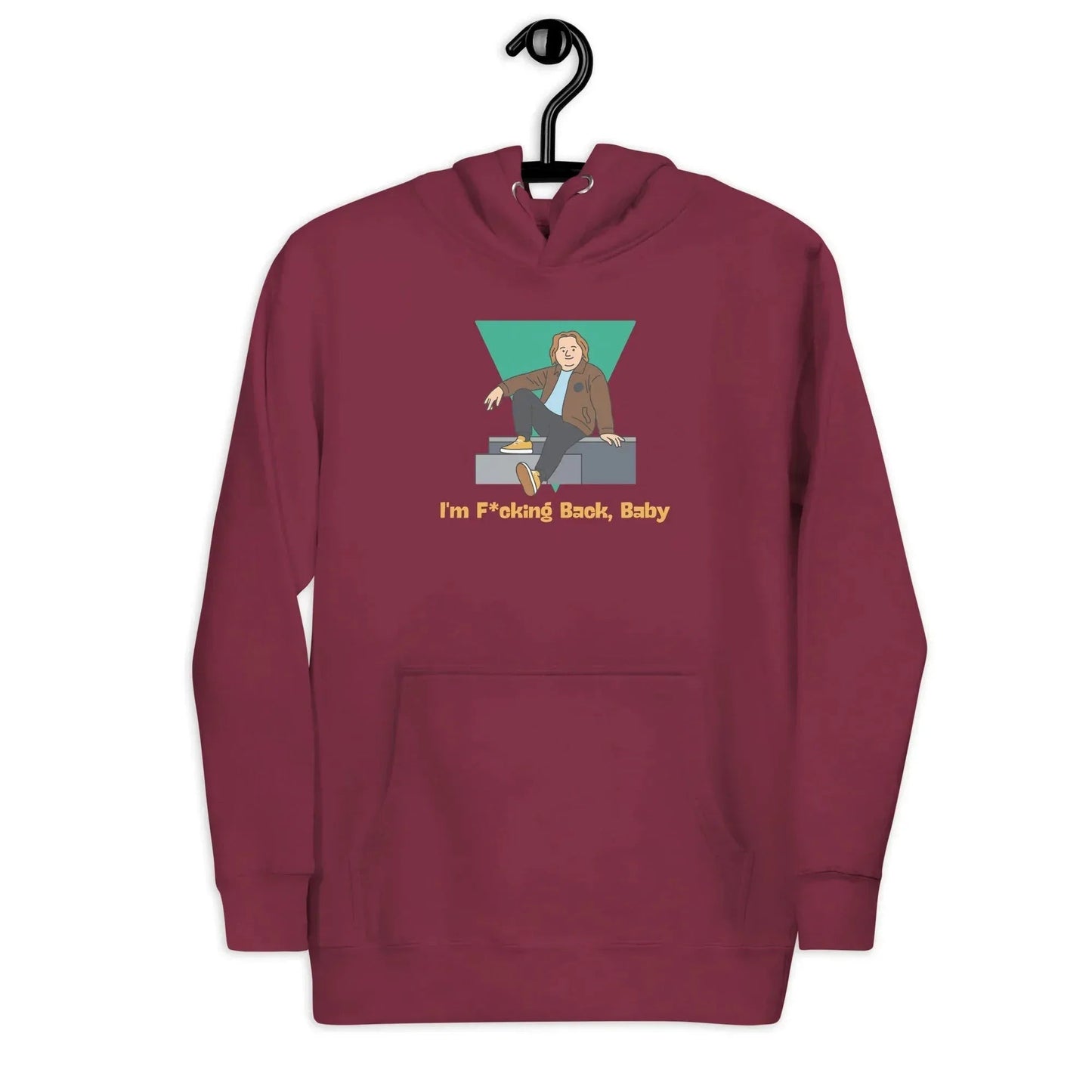 Lewis Capaldi Fan Merchandise: Unisex Hoodie with Bold 'I'm Back' Design for Music Lovers alcyone213k