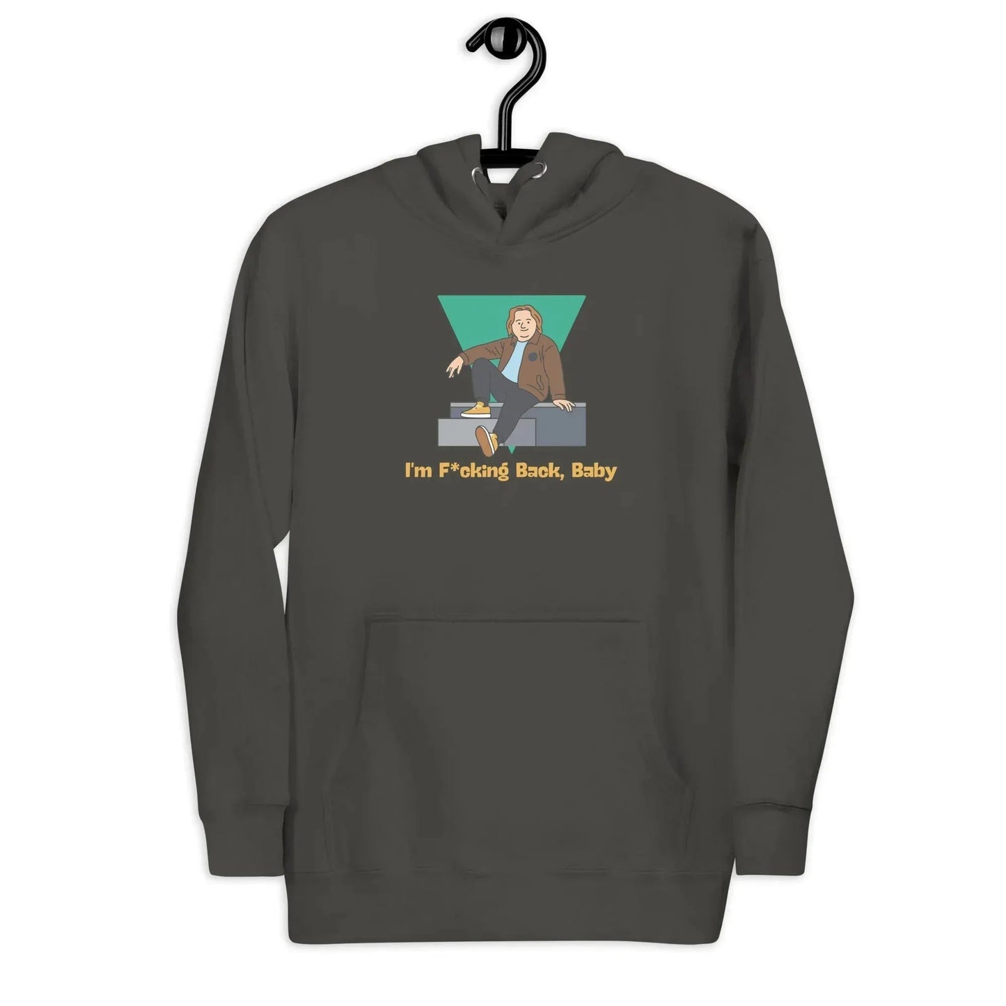 Lewis Capaldi Fan Merchandise: Unisex Hoodie with Bold 'I'm Back' Design for Music Lovers alcyone213k