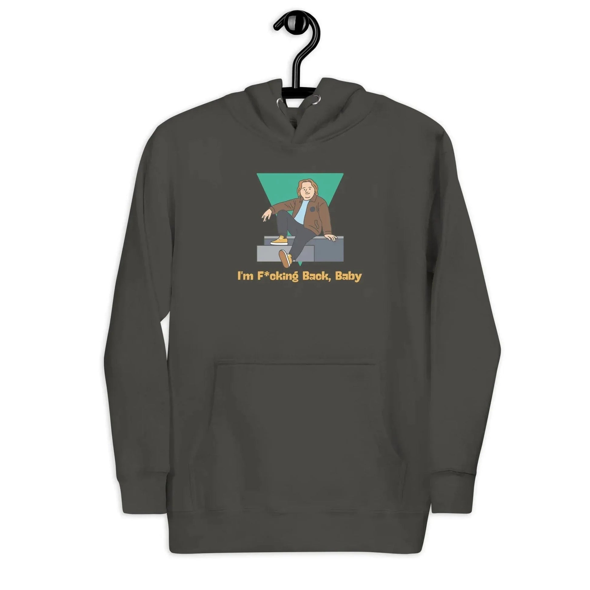 Lewis Capaldi Fan Merchandise: Unisex Hoodie with Bold 'I'm Back' Design for Music Lovers alcyone213k
