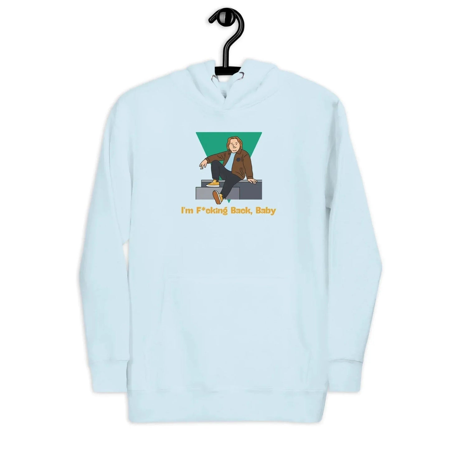 Lewis Capaldi Fan Merchandise: Unisex Hoodie with Bold 'I'm Back' Design for Music Lovers alcyone213k
