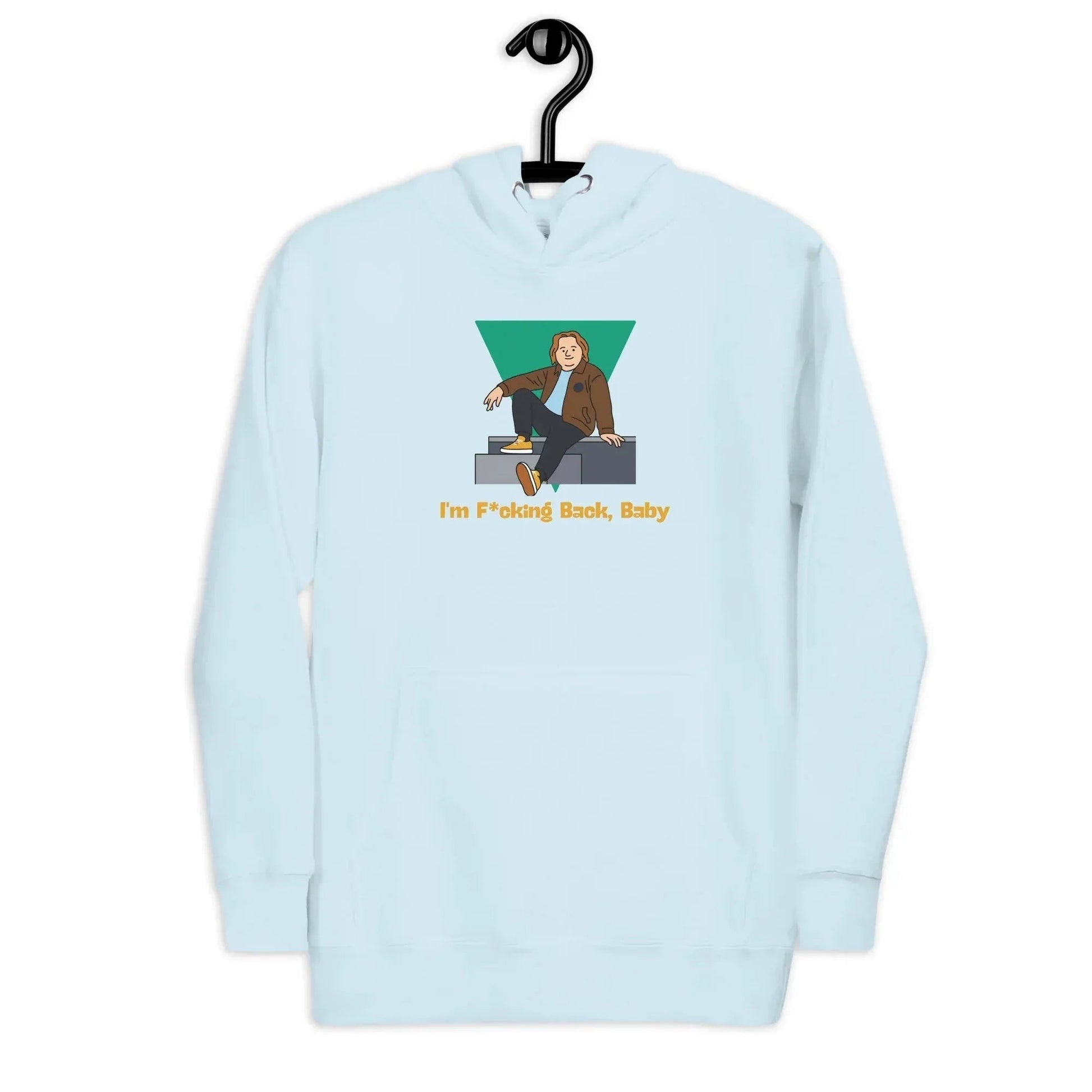 Lewis Capaldi Fan Merchandise: Unisex Hoodie with Bold 'I'm Back' Design for Music Lovers alcyone213k