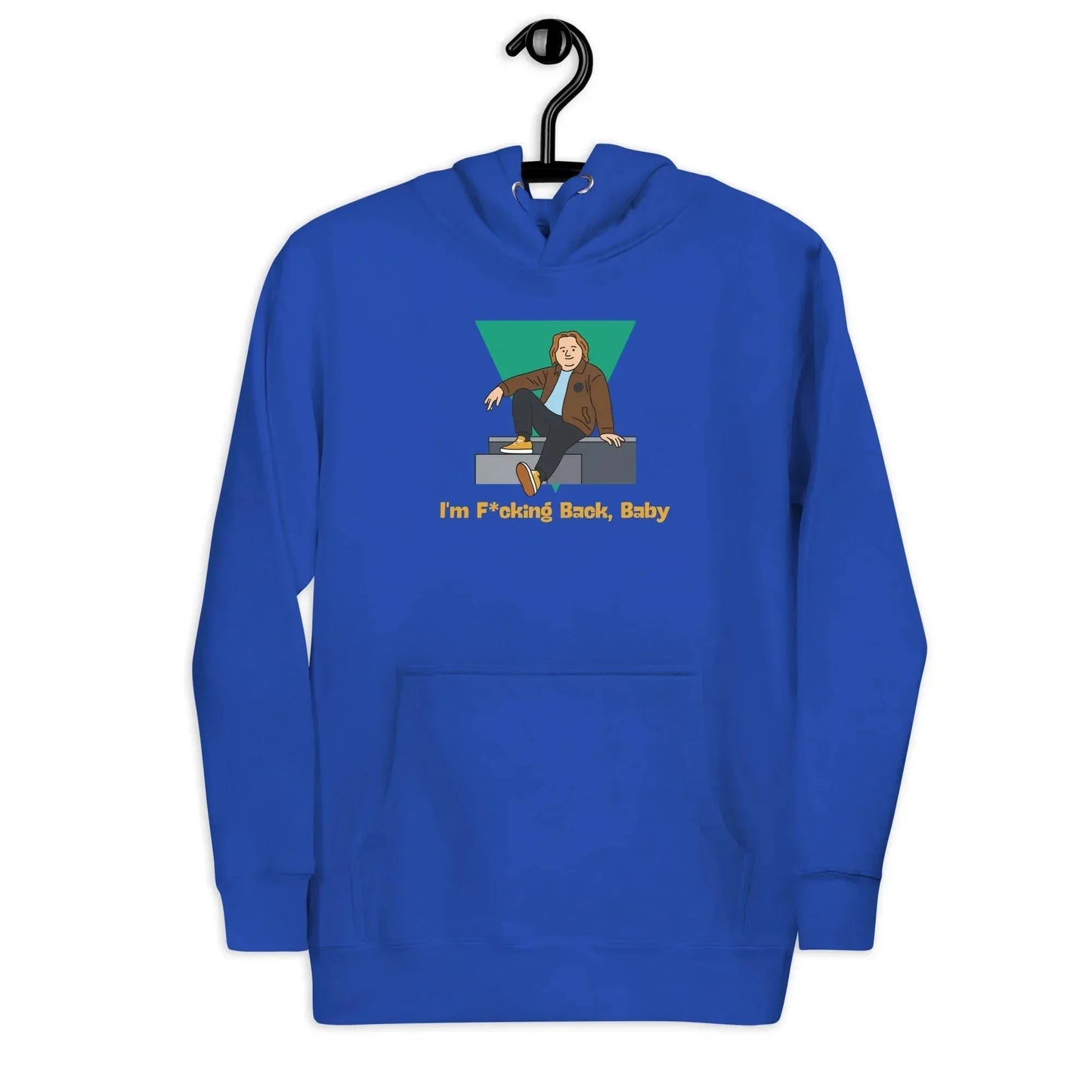 Lewis Capaldi Fan Merchandise: Unisex Hoodie with Bold 'I'm Back' Design for Music Lovers alcyone213k