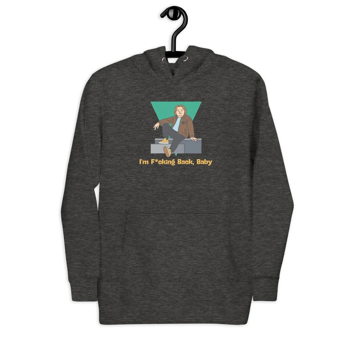 Lewis Capaldi Fan Merchandise: Unisex Hoodie with Bold 'I'm Back' Design for Music Lovers alcyone213k