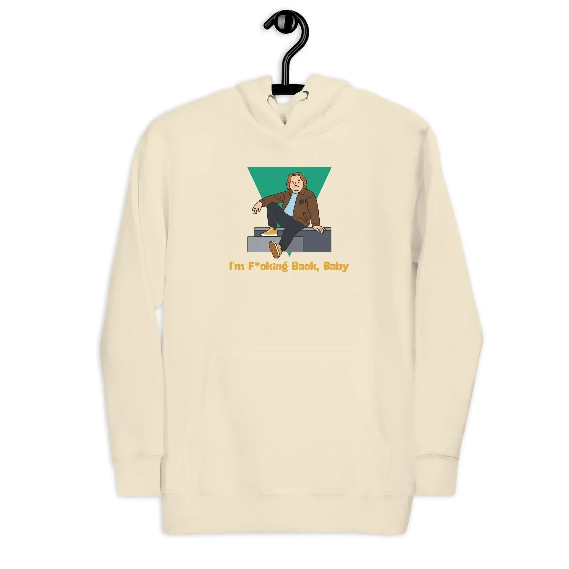 Lewis Capaldi Fan Merchandise: Unisex Hoodie with Bold 'I'm Back' Design for Music Lovers alcyone213k