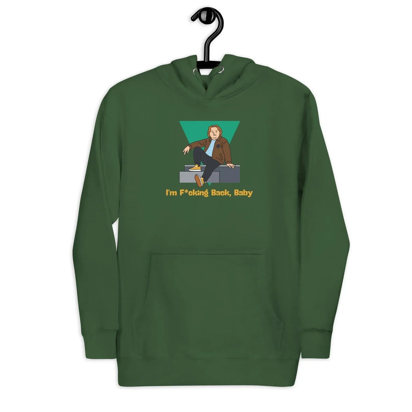 Lewis Capaldi Fan Merchandise: Unisex Hoodie with Bold 'I'm Back' Design for Music Lovers alcyone213k