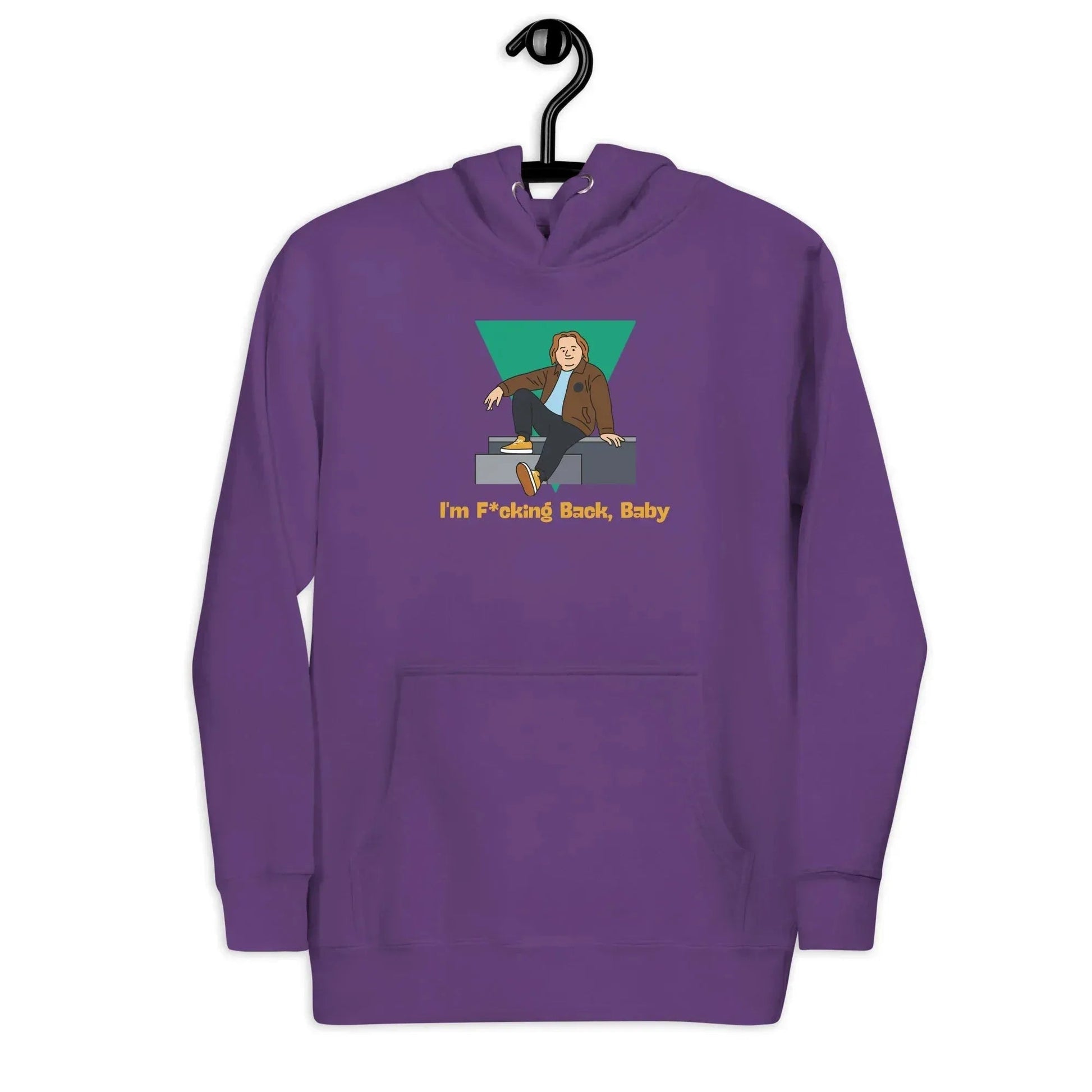 Lewis Capaldi Fan Merchandise: Unisex Hoodie with Bold 'I'm Back' Design for Music Lovers alcyone213k