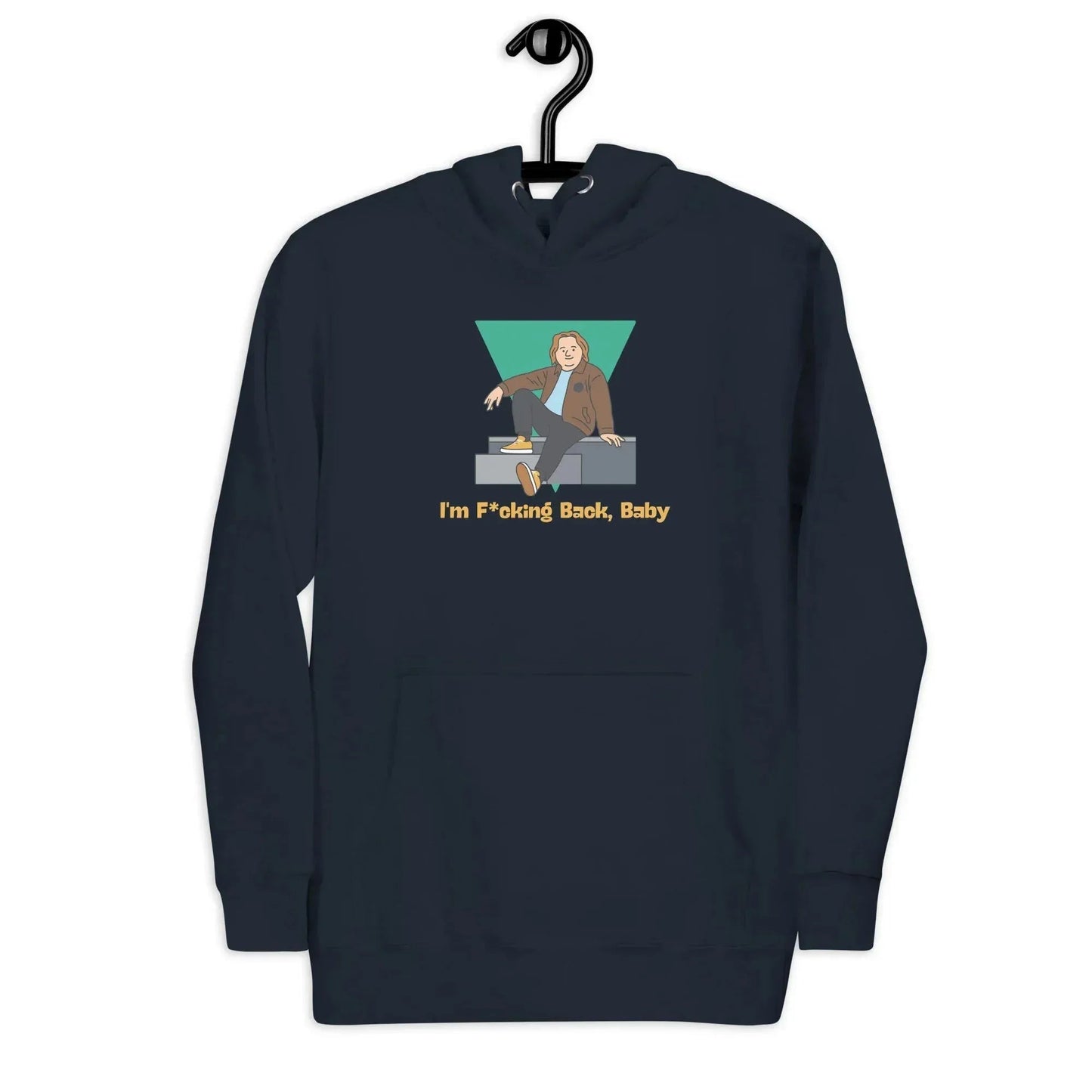 Lewis Capaldi Fan Merchandise: Unisex Hoodie with Bold 'I'm Back' Design for Music Lovers alcyone213k