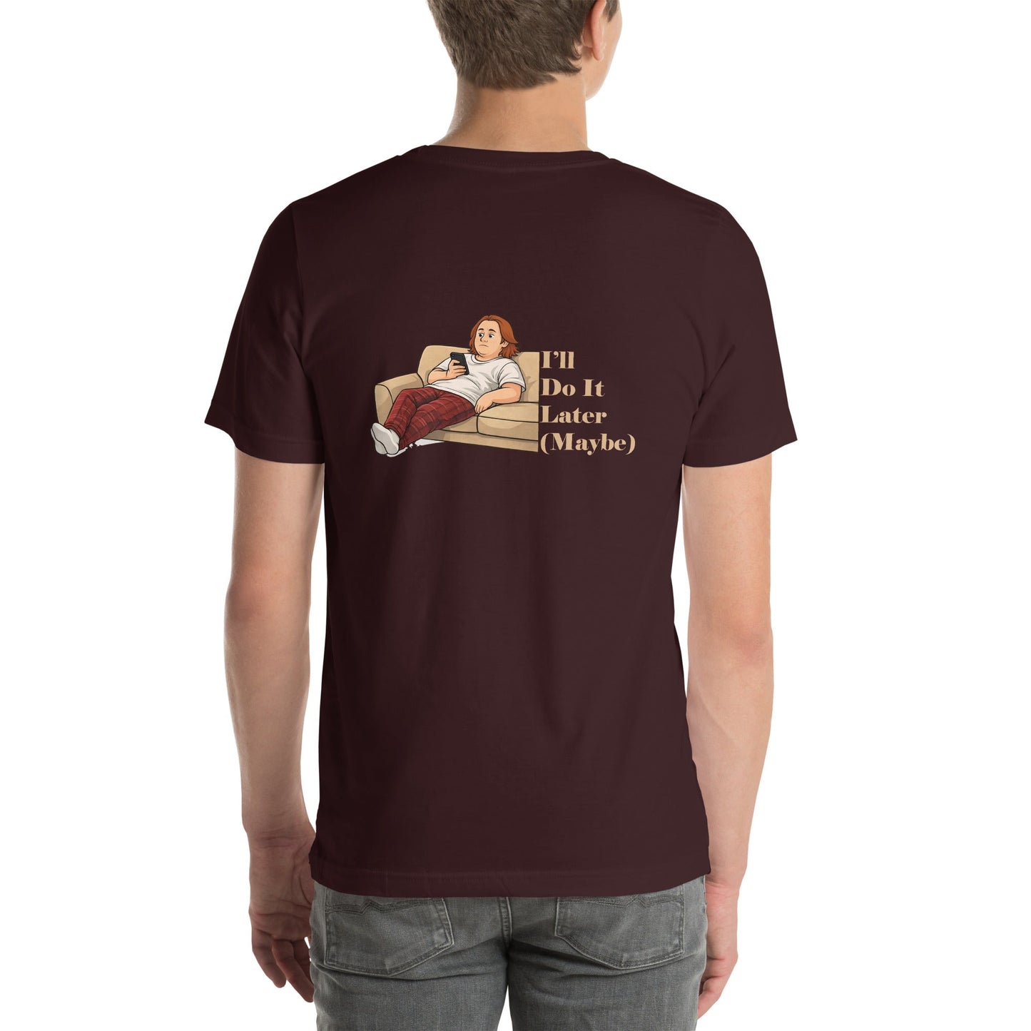 Lewis Capaldi Funny T-Shirt - I'll Do It Later - Unisex Comic Tee alcyone213k