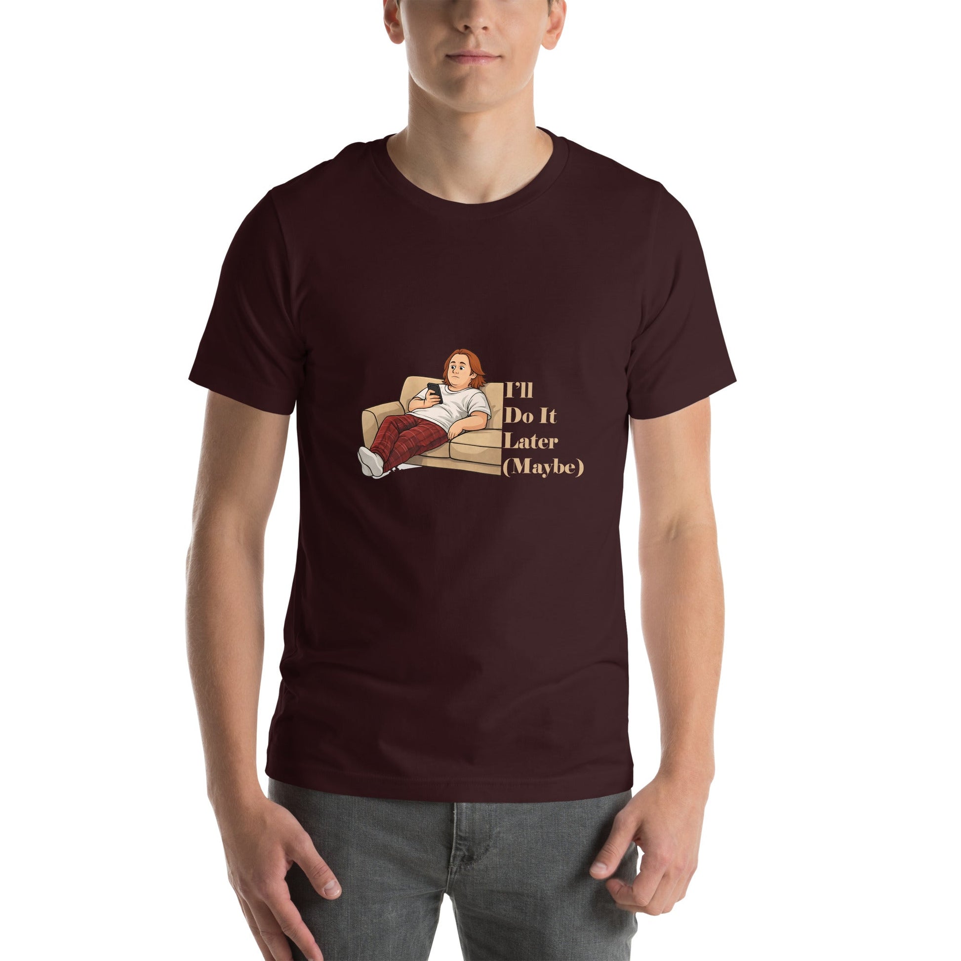 Lewis Capaldi Funny T-Shirt - I'll Do It Later - Unisex Comic Tee alcyone213k