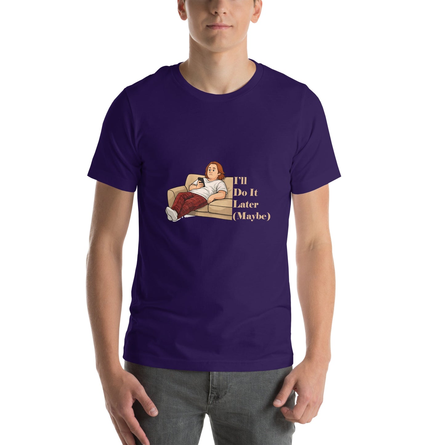 Lewis Capaldi Funny T-Shirt - I'll Do It Later - Unisex Comic Tee alcyone213k