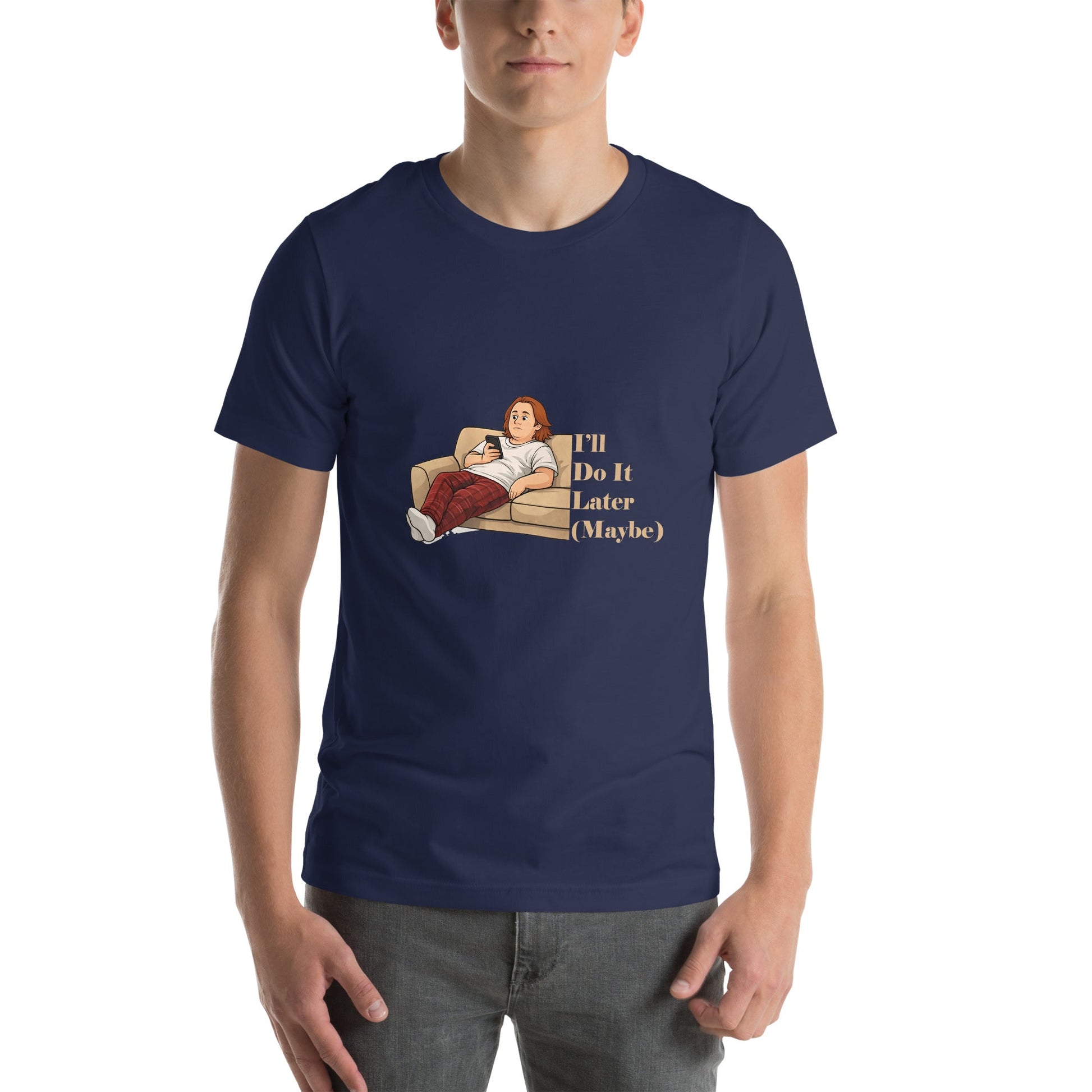 Lewis Capaldi Funny T-Shirt - I'll Do It Later - Unisex Comic Tee alcyone213k