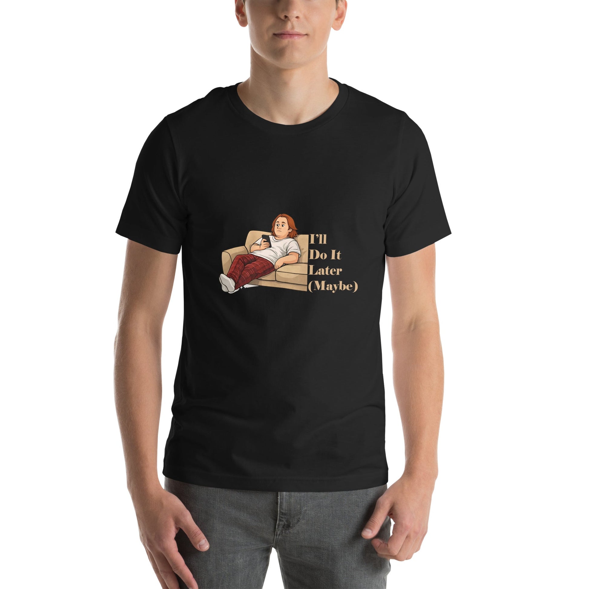 Lewis Capaldi Funny T-Shirt - I'll Do It Later - Unisex Comic Tee alcyone213k
